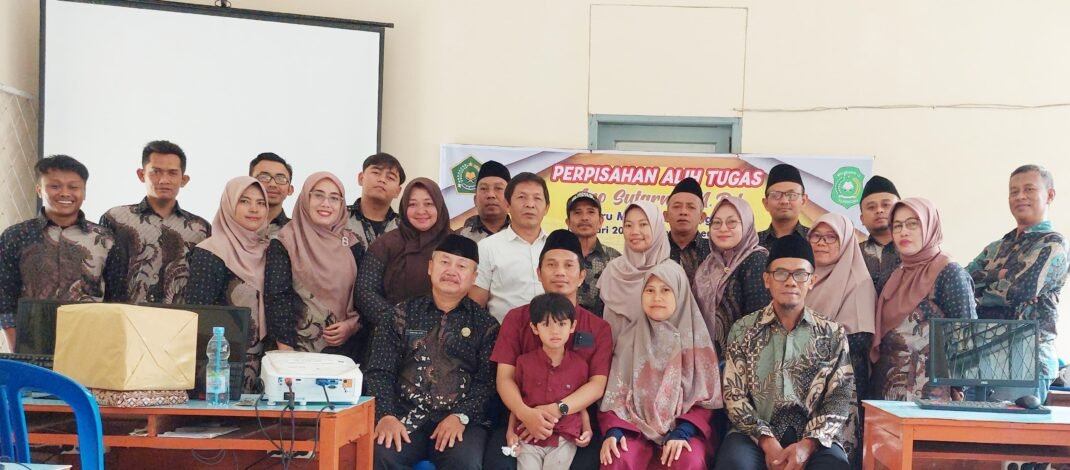 MTsN 12 Kuningan Pecah Telur, Pak Ano Sutarno Naik Jabatan Sebagai Pengawas Madrasah